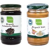 Grünn Organik Tahin 300 Gr + Keçiboynuzu Pekmezi 380 Gr