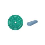 Grup zımpara Yıldız Cila Ve 150 Mm (160GRAM) Marpol Polisaj Keçesi ( Dört Yıldız Yıldız Cila )