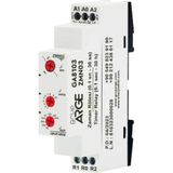 Gruparge ZMN03 ,ray/dın 24V..220VAC/DC KONTAK-1A1K 30-Saat Zaman Röle - 0 - Siyah