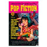 Grupo Erik Pop Fiction Poster - 91,5 x 61 cm - Rulo halinde gönderim - Havalı Poster - Sanat Posteri - Poster ve Baskılar - Duvar Posteri