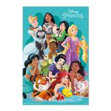 Grupo Erik Poster Sanatsal Baskı Disney Prenses ve Evcil Hayvan Posteri Dekorasyon Oturma Odası veya Yatak Odası Dekorasyonu - Dekorasyon Odası - Boyut 61 x 91,5 - Resmi The Powerpuff Girls Taraftar