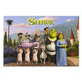 Grupo Erik Poster Sanatsal Baskı Dreamworks Shrek - Dekorasyon Oturma Odası veya Yatak Odası Dekorasyonu - Duvar Resmi - Boyut 61 x 91 - Resmi Dreamworks Shrek Taraftar Ürünü, Yeşil