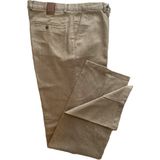 Gruva Erkek Regular Fit Normal Kesim Likralı Esnek Rahat Mevsimlik Gabardin Keten Pantolon - 46 - Açık Kahverengi