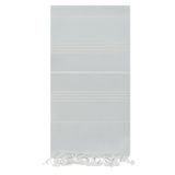 GRVTANIUM Açık Gri%100 Pamuk 180x100cm Peştemal Püsküllü Banyo,Plaj,Hamam Havlusu Kese Hediyeli M2