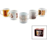 Gs-Fb-Bjk Mgm Mug Taraftar Seramik Kupa Bardak Galatasaray - 18'li Paket