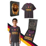 GS FRM 045 785016 GALATASARAY ORJİNAL LİSANSLI PUMA 2026/2027 DEPLASMAN SİYAH ÇOCUK FORMA UV KUTU H