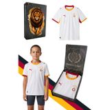 GS FRM 046 785005 GALATASARAY ORJİNAL LİSANSLI PUMA 2026/2027 ALTERNATİF BEYAZ ÇOCUK FORMA UV HEDİ
