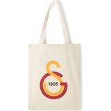 Gs Store Galatasaray 1905 Baskılı Gabardin Bez Torba Çanta 35*40CM U251331 - Ekru - Standart