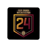 Gs Store Galatasaray 24. Şampiyonluk Kare Bardak Altlığı U241362 - Standart