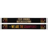 GS Store Galatasaray 24 Şampiyonluk Şal Atkı U241361 - Siyah - Standart