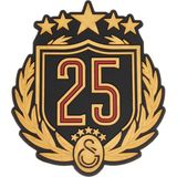 Gs Store Galatasaray 25. Şampiyonluk Bardak Altlığı U251420 - Siyah - Standart