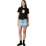 Gs Store Galatasaray 5 Yıldız Kadın T-Shirt K251402 - Siyah