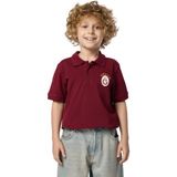 Gs Store Galatasaray 5 Yıldız Klasik Logo Polo Çocuk T-Shirt C251403 - Bordo - 9 - 10 Yaş