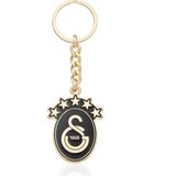 GS Store Galatasaray 5 Yıldız Metal Anahtarlık GSKEY25003 - Siyah