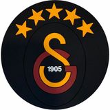 Gs Store Galatasaray 5 Yıldızlı Bardak Altlığı U251421 - Siyah - Standart