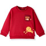 Gs Store Galatasaray Bebek Sweatshirt B252031 - Kırmızı - 0 - 3 Ay