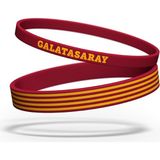 Gs Store Galatasaray Çizgili Bileklik C241509 - Sarı - Kırmızı - Standart