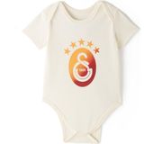 Gs Store Galatasaray Degrade 5 Yıldız Bebek Body B251407 - Ekru