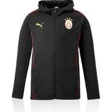 Gs Store Galatasaray Puma A Takım Fermuarlı Kapüşonlu Sweatshirt 78121503 - Siyah - XS