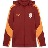 Gs Store Galatasaray Puma A Takım Fermuarlı Kapüşonlu Sweatshirt 78290201 - Kırmızı