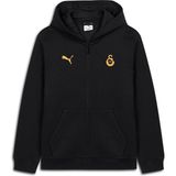 Gs Store Galatasaray Puma Çocuk Fermuarlı Kapüşonlu Sweatshirt 78291511 - Siyah - 9 - 10 Yaş