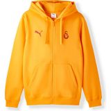 Gs Store Galatasaray Puma Fermuarlı Kapüşonlu Sweatshirt 78291006 - Sarı - XL