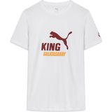 Gs Store Galatasaray Puma King T-Shirt 78293404 - Beyaz - XL