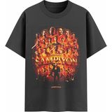 Gs Store Galatasaray Şampiyonluk Kolaj Çocuk T-Shirt C261217 - Antrasit - 5 - 6 Yaş