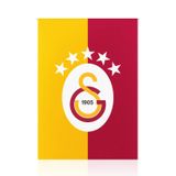 Gs Store U251385 Galatasaray 5 Yıldızlı Dikey Balkon Bayrağı 150X225Cm