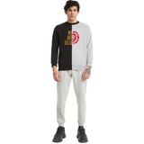 GS Store Y232023 Galatasaray Siyah Gri Melanj Erkek Sweatshirt