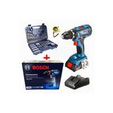 Gsb 18 V 28 Tek Batarya Darbeli Vidalama (Karton Kutulu) ve Bosch 103 Parça Aksesuar Seti