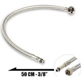 Gsm Flex Çelik Batarya Bağlantısı 50CM 3/8'', Flex Batarya Bağlantısı