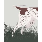 GSP Liver Brown Patch German Shorthaired Pointer 8.5" x 11": 110 Page Lined Journal for Dog Lovers & Hunters: Perfect Large Notebook for Writing, ... Gift for GSP Owners & Bird Dog Enthusiasts