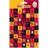 GSST26011 Galatasaray Ikonik Sticker Sheet