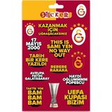 GSST26014 Galatasaray Kırmızı Slogan Sticker Sheet