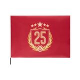 Gsstore Galatasaray 25 Şampiyonluk Elde Sallama Yatay Bayrak 100x150cm U251356