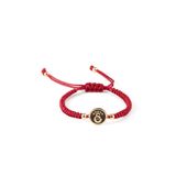 GSStore Galatasaray 5 Yıldızlı Bronz Mineli İp Bileklik U251495