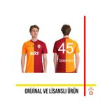 Gsstore Galatasaray Lisanslı 2023/2024 Parçalı 5 Yıldızlı İç Saha Osimhen Baskılı Forma Sarı - Kırmızı