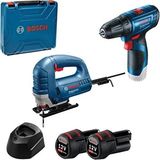 Gst 8000 E Dekupaj Testere + Gsr 120-LI Akülü Vidalama Ikili Set