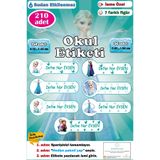 GSticker Okul Etiketi Kalem Defter Etiketi Özel Isim Yazılabilen Etiket Isme Özel Etiket Elsa Isim Etiketi