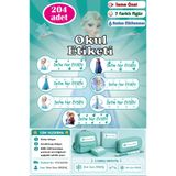 GSticker Okul Etiketi Kalem Defter Etiketi Özel Isim Yazılabilen Etiket Isme Özel Etiket Elsa Isim Etiketi