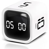 Gt-1 Pomodoro Zamanlayıcı Küp, Flip Timer, Öğrenci Kronometresi & Ders Çalışma Saati, 5/10/3 - Çok Renkli