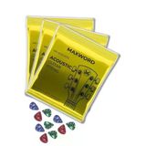 Gt-Acoustic-3X Kaliteli Akustik Gitar Teli 3 Takım Set (10 Pena Hediye)