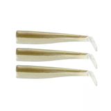 Gt-Bio 3X Bodies Roller Shad 125 - Kaki Sandeel