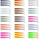 Gt-Bio 3x Bodies Roller Shad 125 Silikon Yem ( 3x Yedek Gövde ) - Oil Kamaleo