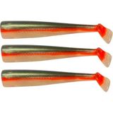 Gt-Bio 3x Bodies Roller Shad 165- Kaki Candy Glow - Çok Renkli - STD