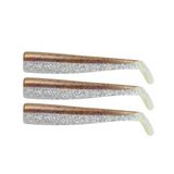 Gt-Bio 3X Bodies Roller Shad 85 - Kaki Shiner