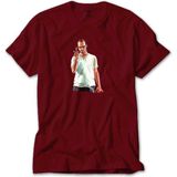 Gta Conspirator Kırmızı Tişört Liyada - 5XL