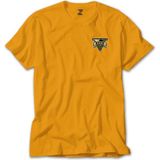 Gta Five Green Logo Sarı Tişört Liyada - 5XL