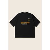 Gta San Andreas Baskılı Oversize Boxy Kesim Unisex %100 Pamuklu Baskılı Tshirt | Streetwear - Siyah